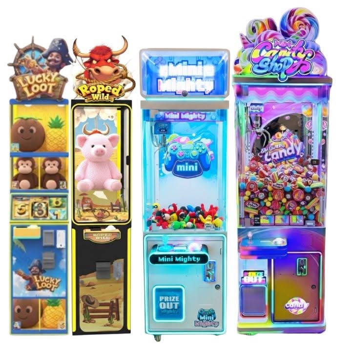 Deluxe Bundle — Variety of Claw Machines